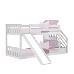 Max & Lily Twin Low Bunk Bed W/ Staircase And Slide -Northlight Store GUEST c35655dc e00e 4931 9f9d 78bbc318e948
