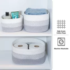 Home-Complete 3pc Storage Basket Set -Northlight Store GUEST c391abc9 5a0c 4831 a4a5 80f903e13cc8