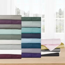 Cotton Sheets Set - Softest 400 Thread Count Bed Sheets, 100% Cotton Sateen, Cooling, Deep Pocket By California Design Den -Northlight Store GUEST c57ca931 d84b 4e7d 9f98 61197e488010