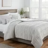 4pc Clipped Stripe Poms Comforter Bedding Set - Threshold™ -Northlight Store GUEST c5caf778 bfb2 4ad4 ab56 a515760d4741