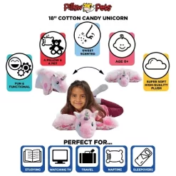 Sweet Scented Cotton Candy Unicorn - Pillow Pets -Northlight Store GUEST c74f9e08 3898 4726 9a21 bdb000689a70