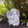 Northlight 8.25" Reading Angels With Book Outdoor Garden Statue 1 Northlight 8.25" Reading Angels With Book Outdoor Garden Statue -Northlight Store GUEST ca9ca4e4 1449 4d38 ba53 ddac776e863f
