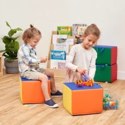 ECR4Kids SoftZone Cozy Cubes, Flexible Foam Seating -Northlight Store GUEST caca6c6d 060e 4116 ad9c 17356f59a7a2