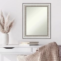 23" X 29" Non-Beveled Salon Silver Wall Mirror - Amanti Art -Northlight Store GUEST caf37341 3745 46bd bc49 688888beaa31
