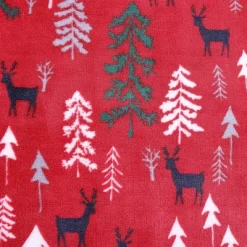 50"x60" Dear Woods Reversible Throw Blanket Red - Eddie Bauer -Northlight Store GUEST cb750520 eca7 4048 963a 6acc17ed97d9