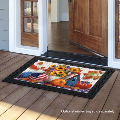 American Autumn Fall Fall Doormat 18" X 30" Indoor Outdoor Briarwood Lane 5 American Autumn Fall Fall Doormat 18" X 30" Indoor Outdoor Briarwood Lane - Image 3