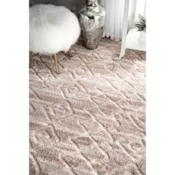 NuLOOM Vinita Moroccan Diamonds Shaggy Area Rug 13 NuLOOM Vinita Moroccan Diamonds Shaggy Area Rug -Northlight Store GUEST cc1380b4 2579 4db2 9c14 18d233c9d87e