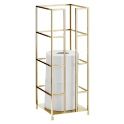 MDesign Metal Toilet Paper 3-Jumbo Roll Storage Reserve Tower Stand -Northlight Store GUEST ccc132a6 817c 4c0b a180 672acf6c66f2