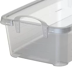 Life Story 14 Quart Clear Stackable Organization Storage Box Container (18 Pack) -Northlight Store GUEST cd3cd568 14c9 41dd a31d 461a8d9e0fde