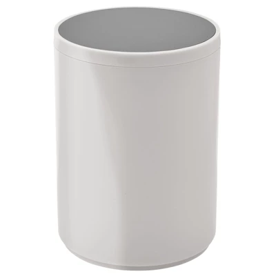 MDesign Round Swing Trash Can Garbage Bin 9 MDesign Round Swing Trash Can Garbage Bin - Image 7