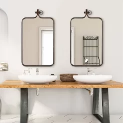 20" X 35" Yitro Rectangle Wall Mirror Bronze - Kate & Laurel All Things Decor -Northlight Store GUEST ce45815c 70ba 4827 976b 72b02d49f910