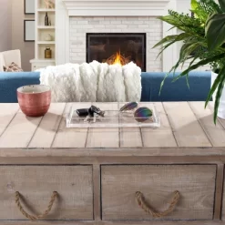 Hastings Home Decorative Acrylic Catchall Tray For Bedroom, Bathroom, And Office Storage - Clear -Northlight Store GUEST ced62793 eb98 4f90 8e34 8fcac935cba6