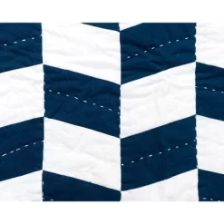 Carol & Frank 26" X 26" Herringbone Patch Indigo Euro Sham 10 Carol & Frank 26" X 26" Herringbone Patch Indigo Euro Sham -Northlight Store GUEST cf8a3881 ca2d 4d23 b6ad 46e625dfa194