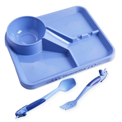 3pc Plastic Unicorns Dinnerware Set - Dinneractive 8 3pc Plastic Unicorns Dinnerware Set - Dinneractive - Image 6