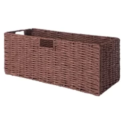 3pc Tessa Woven Rope 2 Small And 1 Large Basket Set Walnut - Winsome -Northlight Store GUEST d0087b55 c35e 422a b0bb e22af69aed2f
