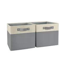 2pc Kids' 10.5" Two-Toned Folding Storage Bin Set - RiverRidge Home 28 2pc Kids' 10.5" Two-Toned Folding Storage Bin Set - RiverRidge Home -Northlight Store GUEST d0623022 fa1f 4111 a588 a87bdda80225