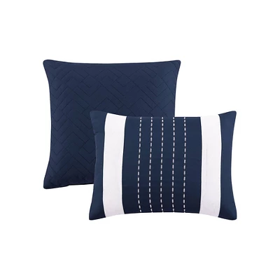 Riverbrook Home 5pc Albion Comforter Bedding Set Blue 5 Riverbrook Home 5pc Albion Comforter Bedding Set Blue - Image 3