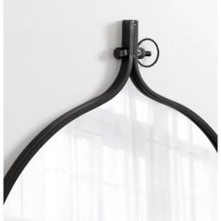 30" X 37" Yitro Metal Framed Wall Mirror Black - Kate & Laurel All Things Decor 13 30" X 37" Yitro Metal Framed Wall Mirror Black - Kate & Laurel All Things Decor -Northlight Store GUEST d142dde9 2ced 4b09 a6a0 e6565c535e75