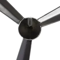 31" X 27" Metal Airplane Propeller 3 Blade Wall Decor With Aviation Detailing Black - Olivia & May -Northlight Store GUEST d172ed00 84b7 4e50 8e1d 35de8028888f