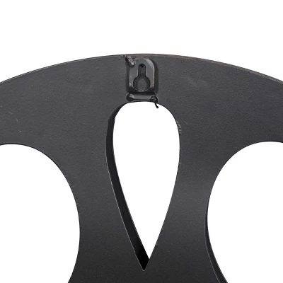 Metal Film Reel Wall Decor Gray - Olivia & May 5 Metal Film Reel Wall Decor Gray - Olivia & May - Image 3