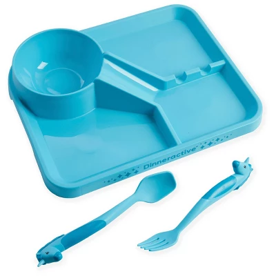 3pc Plastic Unicorns Dinnerware Set - Dinneractive 7 3pc Plastic Unicorns Dinnerware Set - Dinneractive - Image 5