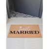Shiraleah "Just Married" Doormat 1 Shiraleah "Just Married" Doormat -Northlight Store GUEST d38ea95f 66c5 4e88 b4d6 2c9cc889ad45