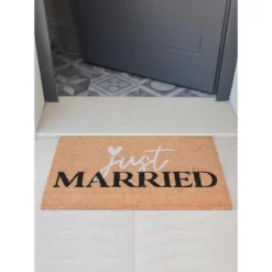 Shiraleah "Just Married" Doormat