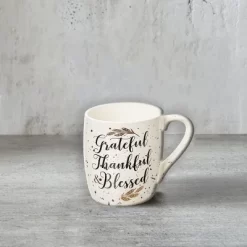 C&F Home 30 Oz. Grateful, Thankful, Blessed Mug -Northlight Store GUEST d40256ea 2b29 486f ac10 ea0ea888f2cc