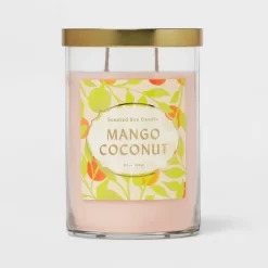 Glass Jar Mango Coconut Candle - Opalhouse™ -Northlight Store GUEST d5df7935 c4d2 412c 8399 c3cca94db9a0