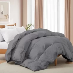 Peace Nest All Season White Goose Down Comforter