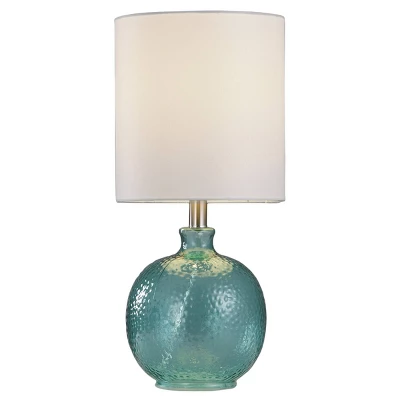 Glass Table Lamp Blue - StyleCraft 3 Glass Table Lamp Blue - StyleCraft