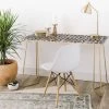 Little Arrow Design Co Arcadia Herringbone Desk Gold - Deny Designs -Northlight Store GUEST d972a0d5 b516 4e5b a5a6 f170d6fac36e