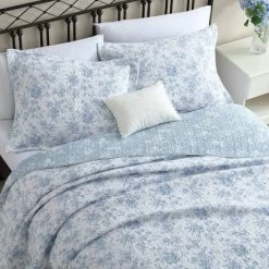 Laura Ashley Walled Garden Quilt Set -Northlight Store GUEST d9bdea24 6356 4d22 b7eb 36b00cffe3a7