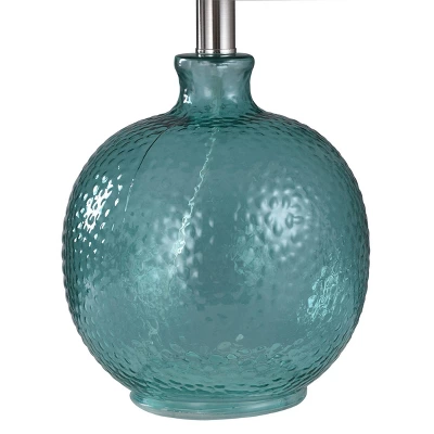 Glass Table Lamp Blue - StyleCraft 4 Glass Table Lamp Blue - StyleCraft - Image 2