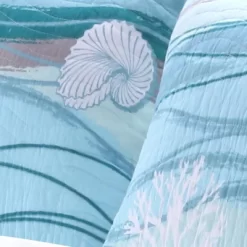 Maui Quilted Reversible Cotton Pillow Sham Multicolor By Greenland Home Fashion 6 Maui Quilted Reversible Cotton Pillow Sham Multicolor By Greenland Home Fashion -Northlight Store GUEST dada59f1 5d62 4e53 868e b8eac135dbf4