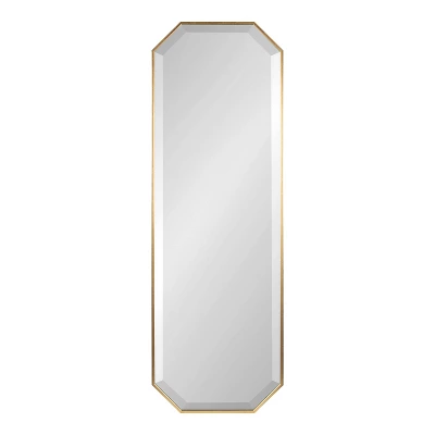 16" X 48" Rhodes Full Length Wall Mirror Gold - Kate & Laurel All Things Decor 5 16" X 48" Rhodes Full Length Wall Mirror Gold - Kate & Laurel All Things Decor - Image 3