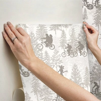 Netflix Stranger Things Hawkins Woods Peel And Stick Wallpaper - RoomMates 8 Netflix Stranger Things Hawkins Woods Peel And Stick Wallpaper - RoomMates - Image 6