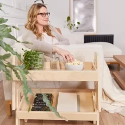 ECR4Kids Adjustable Stacking Shelf With Full Edge, Bookcase -Northlight Store GUEST dd3ff960 d3e9 44db bd66 ba018095abd5