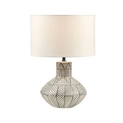 Bayard Ceramic (Includes LED Light Bulb) Table Lamp Gray - 510 Design -Northlight Store GUEST dd60d8ed 6b29 4f24 9fc5 d01994b12fd2