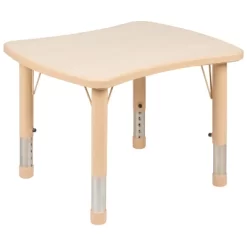 Flash Furniture 21.875"W X 26.625"L Rectangular Plastic Height Adjustable Activity Table 23 Flash Furniture 21.875"W X 26.625"L Rectangular Plastic Height Adjustable Activity Table -Northlight Store GUEST dda83697 8692 4085 bb00 e4791f431c66