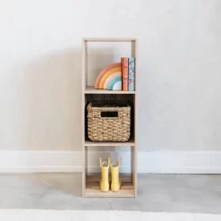 35.43" Piperton 3 Cube Organizer Natural - Signature Design By Ashley -Northlight Store GUEST ddfecea9 0a68 4180 b4bb b657ff92a01b