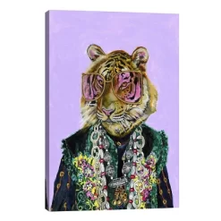 Gucci Bengal Tiger By Heather Perry Unframed Wall Canvas - ICanvas -Northlight Store GUEST df0e6af7 16f5 4667 9020 0b56b319adb5