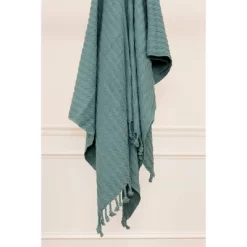 50"x60" Textured Striped Throw Blanket - Rizzy Home -Northlight Store GUEST dfd3fbc0 72ab 40d7 9aae 03817e79e8ba
