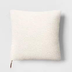 Oversized Teddy Boucle Toss Square Throw Pillow - Threshold™ -Northlight Store GUEST e07367cc c6aa 4de9 aa04 070628f470ca