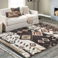NuLOOM Southwestern Rosemarie Moroccan Tassel Shag Area Rug -Northlight Store GUEST e0e3bb08 9ebf 40cf 85a3 cf6e9fcf9bdb