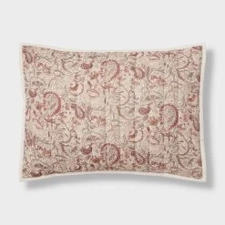 Voile Paisley Printed Quilt Sham Cream - Threshold™ 7 Voile Paisley Printed Quilt Sham Cream - Threshold™ -Northlight Store GUEST e0f4f329 7b2b 4e95 8132 3a5419a69f2c