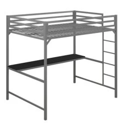 Full Max Metal Loft Bed With Desk - Room & Joy -Northlight Store GUEST e1460f8c 4a14 4735 9995 65bbb73e05a9