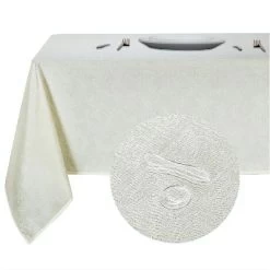 Kate Aurora Diamond Textured Spill And Stain Proof All Purpose Fabric Tablecloth -Northlight Store GUEST e15dd7b9 cdaf 462e 8fca 6d60cfb5f168