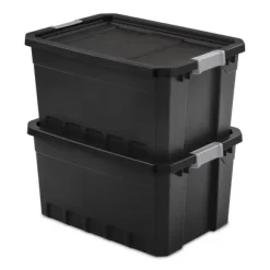 Sterilite Storage System Solution With 19 Gallon Heavy Duty Stackable Storage Box Container Totes With Grey Latching Lid For Home Organization -Northlight Store GUEST e2b42e15 3584 400a aa2c e4744d4c3750