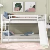 Wood Bunk Bed With Convertible Slide And Ladder-ModernLuxe -Northlight Store GUEST e2c984f4 afa7 4e99 9606 cf9178dc2e98